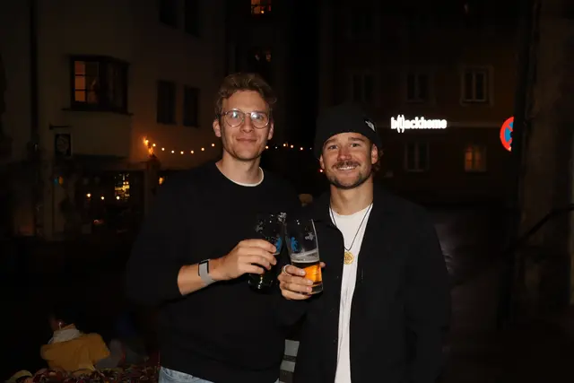 Johannes und Franz hatten eine gute Zeit.