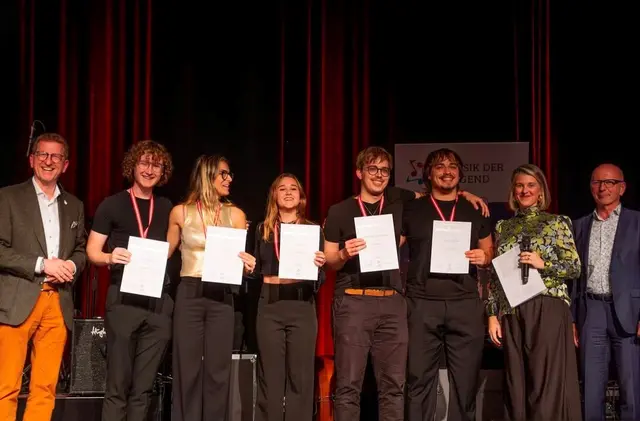 Erster Platz für "Sketches of Sina" beim Bundeswettbewerb podium.jazz.pop.rock ... | Foto: Land OÖ
