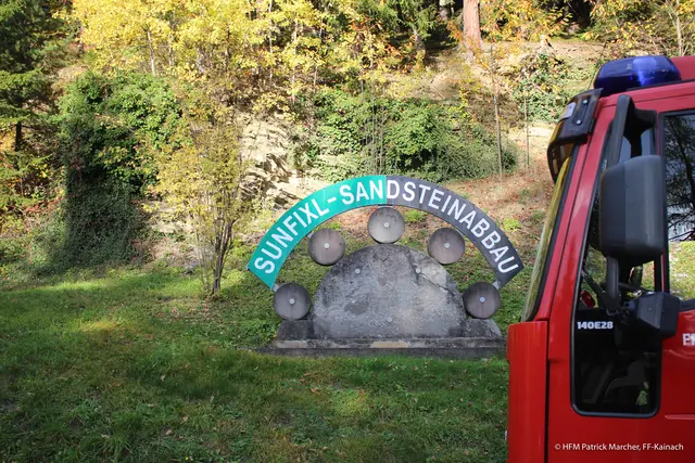 Die Übung wurde bei der Sunfixlhöhle in Kainach durchgeführt. | Foto: HFM Patrick Marcher