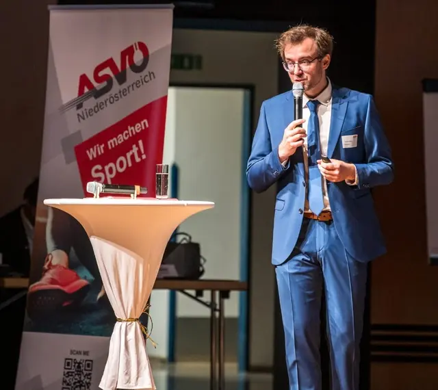 Präsident Conrad Miller | Foto: ASVÖ-NÖ