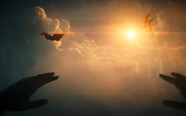 Beeindruckend sieht die Kampagne alleweil aus, hier zum Beispiel beim HALO-Absprung über Gibraltar. | Foto: Electronic Arts