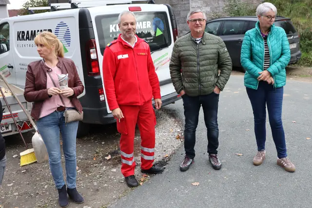 Bernhard Pölzl und Herbert Palfner als Ehrengäste | Foto: Gerhard Langmann