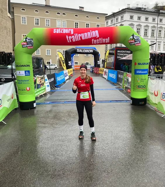 Carolina Luftensteiner, ULC Grein, die neue U 18 Meisterin im Österreichischen Berglaufcup.  | Foto: Manfred Luftensteiner