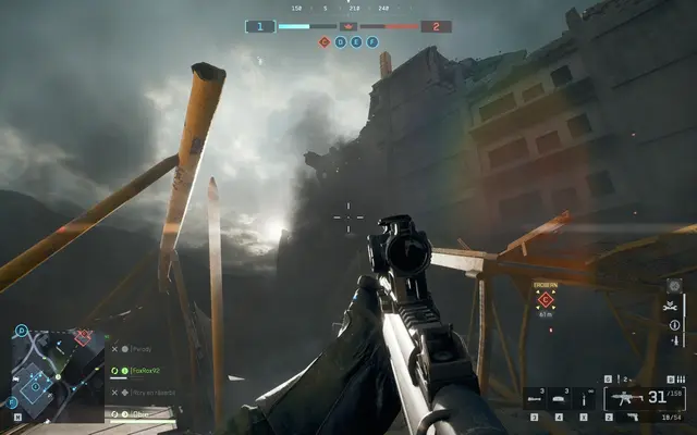 Im Modus „Eskalation“ werden nach und nach Eroberungspunkte abgeschaltet und der Kampf um die wenigen übrigen immer intensiver. | Foto: Electronic Arts