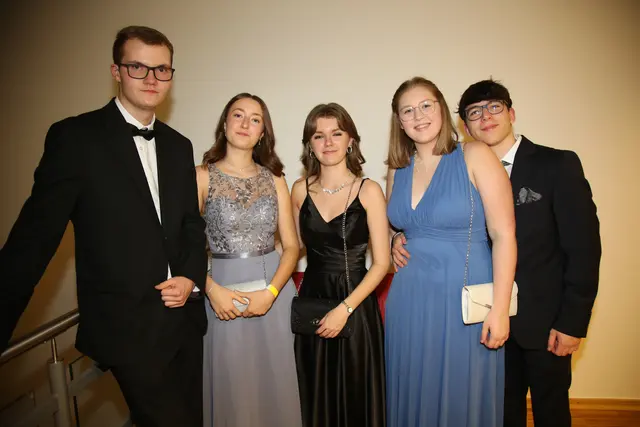 Manuel, Anja, Vanessa, Laura, und Fabian hatten eine schönen Abend | Foto: Foto Fischer / Hager