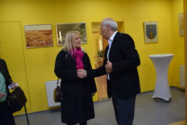 Herzliche Willkommensgrüße durch Bgm. Bernd Hermann | Foto: Josef Strohmeier