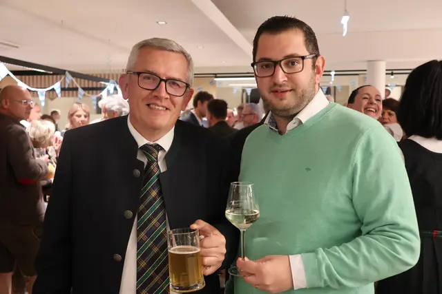 SPÖ-Klubsprecher Christian Hoffmann und FPÖ-Stadtrat Philipp Gerstenmayer. | Foto: Schauer