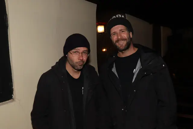 Jakob und Fabian genossen die Legs of Steel Movie-Night in Innsbruck. 