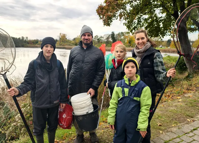 Konstatin, Markus, Konrad, Maria und Leonhard. Lülik. | Foto: Christian Nowotny