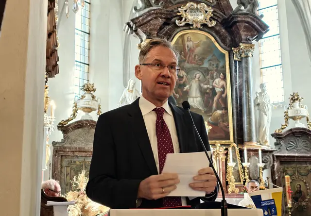 Christian Rapp, Wissenschaftlicher Leiter des Hauses der Geschichte Niederösterreich hielt das Impulsreferat. | Foto: Christian Nowotny