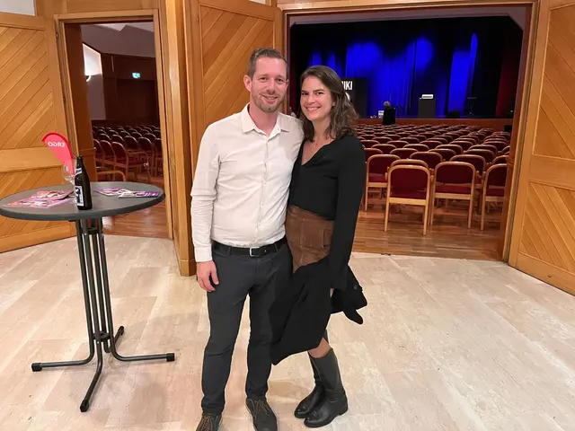 Florian Göllmer und Katja Kmen hat der Auftritt ebenfalls gut gefallen. Katja war sogar ein Teil der Show | Foto: Bernd Dorner