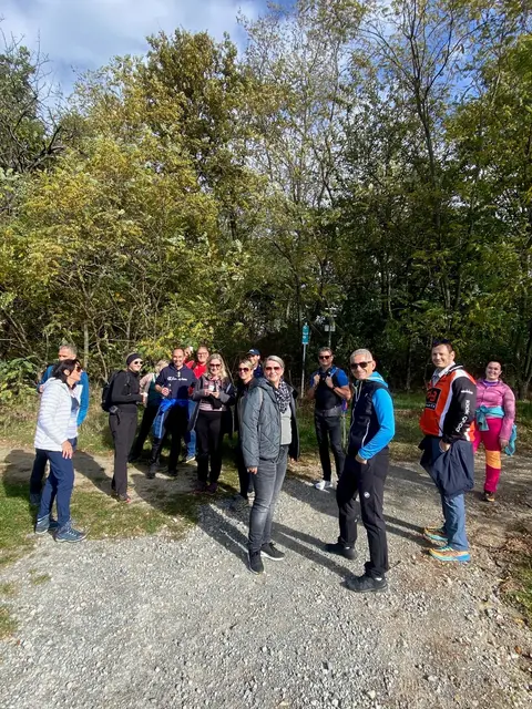 gemeinsam ging es auf den Kogel mit einigen Zwischenstopps. 