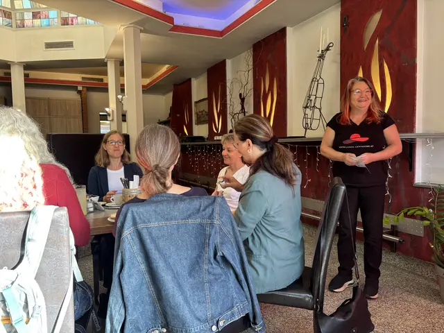 Hier treffen sich Unternehmerinnen zum gemeinsamen Frühstück und stellen sich vor. | Foto: Victoria Edlinger