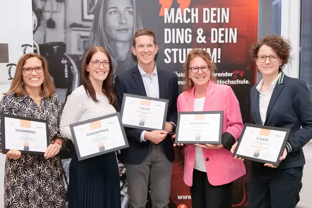 Alle Preisträger in einem Bild. | Foto: Ferdinand Porsche Fern FH