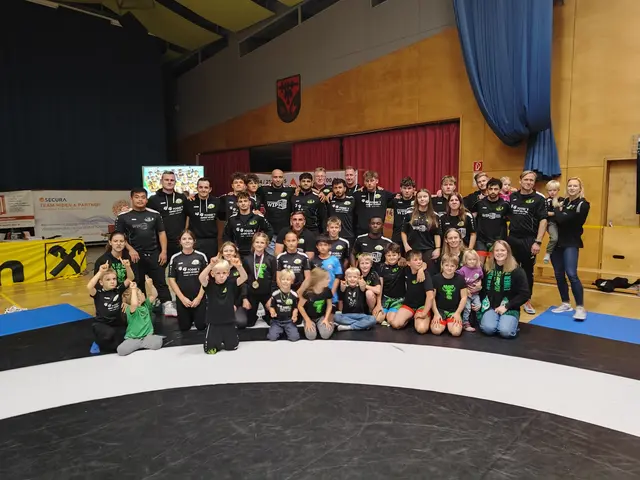 Die große KSV Söding-Ringerfamilie traf sich zum Heimkampf in Lieboch. | Foto: KSV Söding