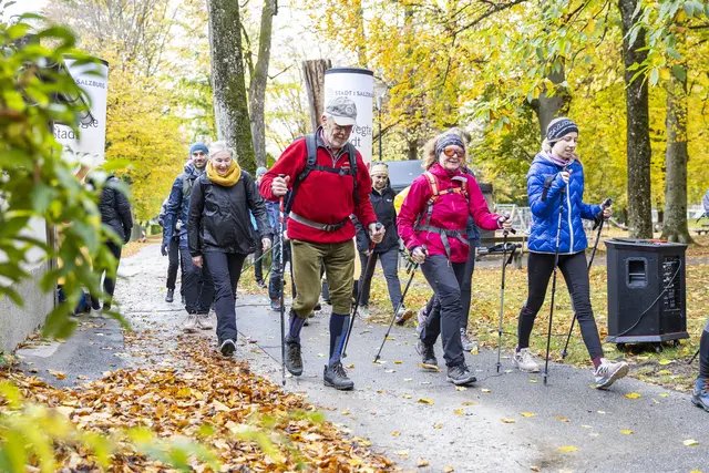 Im Rahmen des Projekts „Bewegte Stadt" fand am 26. Oktober die dritte Auflage der „Expedition Gaisberg" statt.  | Foto: Stadt Salzburg/Wildbild/Rohrer