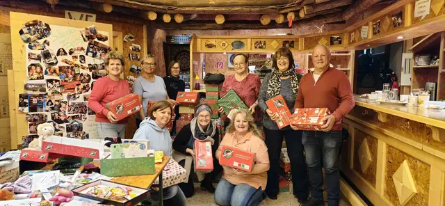 Im vergangenen Jahr konnten aus dem Pinzgau 1.199 Schuhkartons auf die Reise nach Rumänien geschickt werden. | Foto: Gassner