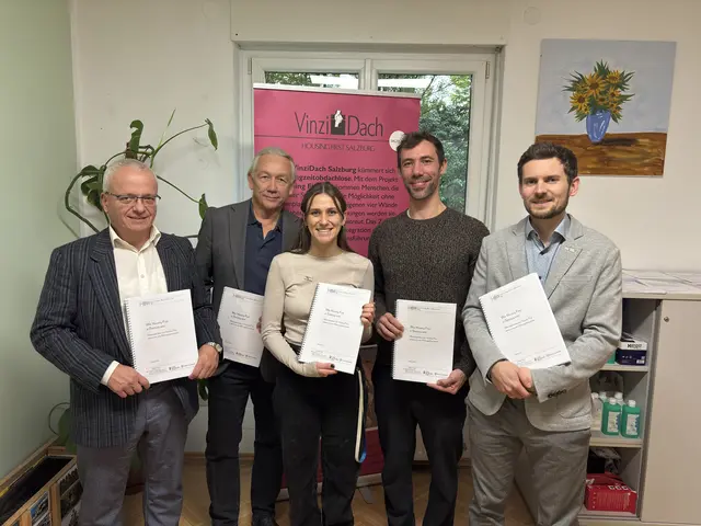 Studienautor*innen: Wolfgang Amann, Gustav Holzner, Nathalie Greisberger, Felix Eichenbaum, Samuel Kok | Foto: VinziWerke