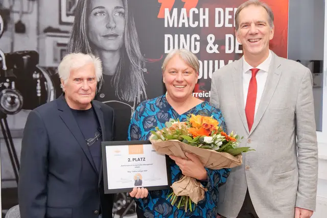 2. Platz – „Performance &amp; Compensation Management“ von Sabine Indinger. | Foto: Ferdinand Porsche Fern FH