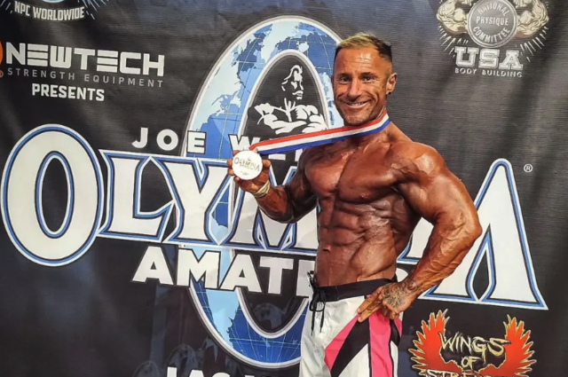 Bodybuilding-Höhepunkt in Las Vegas: Stefan Probst erreichte das Finale und dort Platz fünf. | Foto: Probst