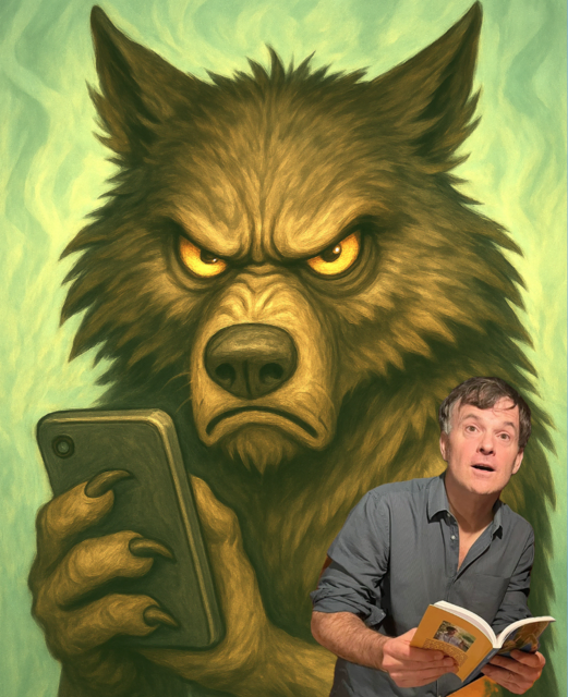 Mit der Reihe "Isegrim auf Instagram" will Bernd Watzka Tier-Fabel in die Gegenwart bringen.  | Foto: Wienpoesie