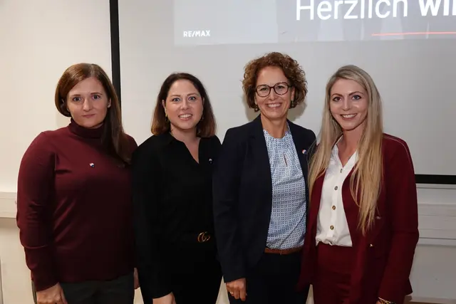 Bilden gemeinsam ein starkes Team: (v.l) Maida Halilovic, Carmen Leitner, Ute Magnes und Yvonne Pojer. | Foto: Michael Blinzer
