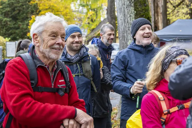 Im Rahmen des Projekts „Bewegte Stadt" fand am 26. Oktober die dritte Auflage der „Expedition Gaisberg" statt.  | Foto: Stadt Salzburg/Wildbild/Rohrer