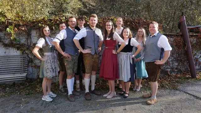 Malene Wolf, Martin Biegl, Matthias Zecha, Niklas Lenz, Florian Gererstorfer, Viktoria Lager, Stefanie Muthsam, Lisa Weber, Svenja Holas und Sebastian Zecha (v.l.) | Foto: LJ Raabs