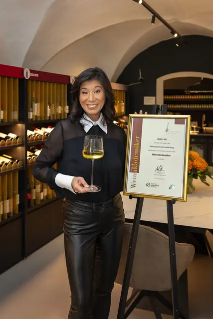 Helen Wu ist seit kurzen Weinakademikerin – eine von nur 1.100 weltweit. | Foto: Madame Wu