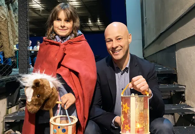 OÖ Familienbundobmann Martin Hajart freut sich bereits auf den Laternenumzug.  | Foto: OÖ Familienbund