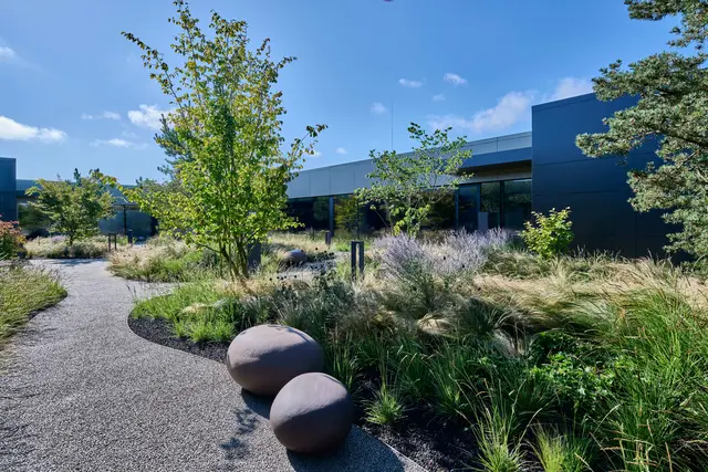 Für die Gartengestaltung zeichnet sich die Baumschule Großbötzl verantwortlich. | Foto: raumpixel/Fill