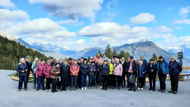 Die Pensionisten aus See bei ihrem Ausflug in Hochimst. | Foto: Pensionistenverband See