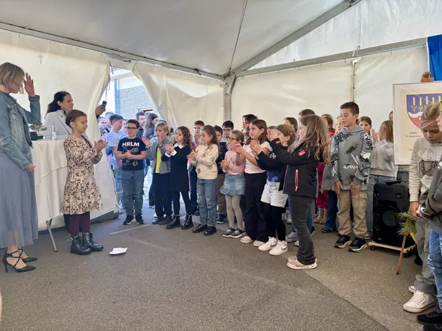 Die Kinder der VS Rohrau unterhielten musikalisch.  | Foto: MeinBezirk/Birgit Bachhofner