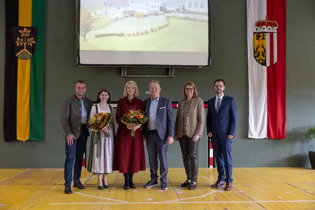 Feierliche Eröffnung des erweiterten Bildungsstandortes in Höhnhart. | Foto: Land OÖ