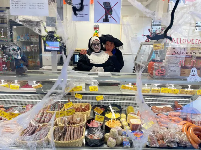 Gruselige Stimmung am Schlingermarkt. | Foto: Marktamt