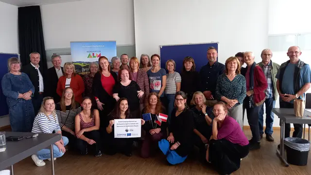 Vertretende der Mühlviertler Alm mit einer Delegation aus Tschechien. | Foto: Mühlviertler Alm