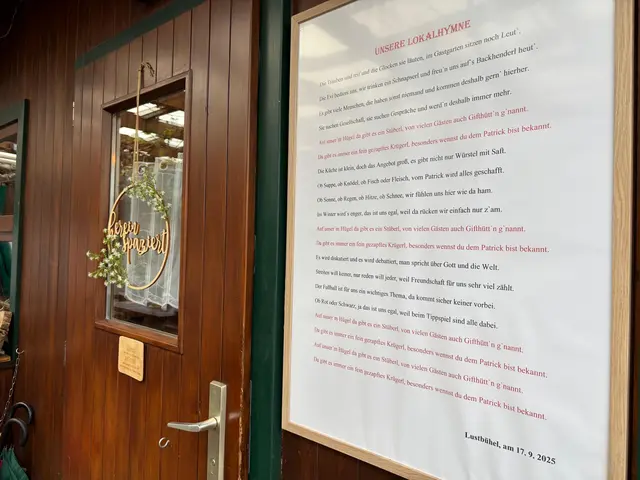 Stammgäste widmeten ihrem Lieblingslokal eine eigene Hymne. | Foto: Christoph Lamprecht