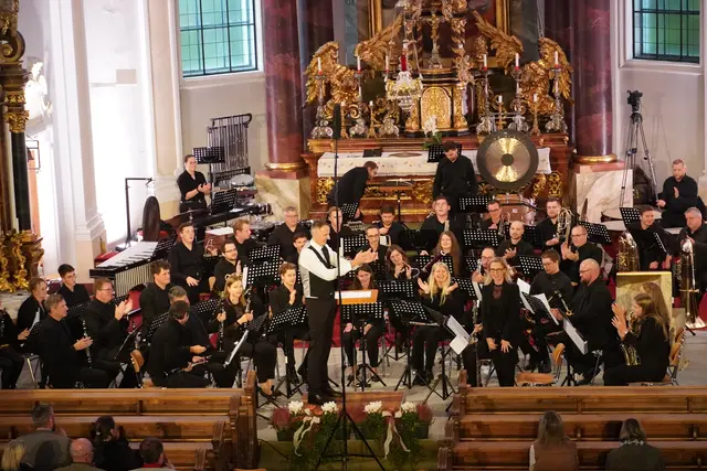 Bei der Landeskonzertwertung "Musica Sacra – Musik im sakralen Raum" am 26. Oktober 2025 in der Missionshauskirche St. Rupert in Bischofshofen. | Foto: © SBV, Johannes Brandner