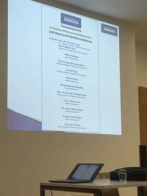 Präsentation der Standortstudie in der Bezirksbauernkammer Hollabrunn. | Foto: Alexandra Goll