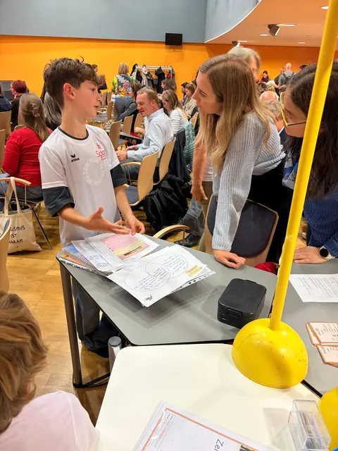 Ihr neues System mit Lehrerteams und einem beziehungsorientierten Unterrichtskonzept durfte die SMS Lambach nun in Linz präsentieren. | Foto: SMS Lambach