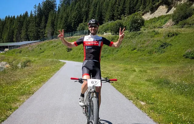 Uwe Hochenwarter krönte seine Saison mit dem Staatsmeistertitel. | Foto: Privat