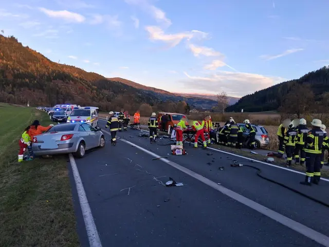 Eine Person erlitt schwere Verletzungen - drei weitere wurden unbestimmten Grades verletzt. | Foto: Feuerwehr Strassburg