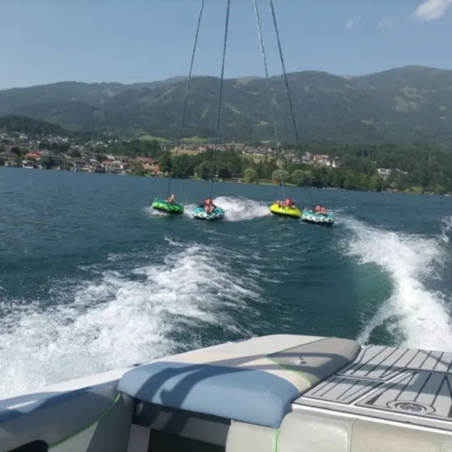 Reifenspaß am Millstätter See (Projekttage 4A Klasse) | Foto: SMS Werfen