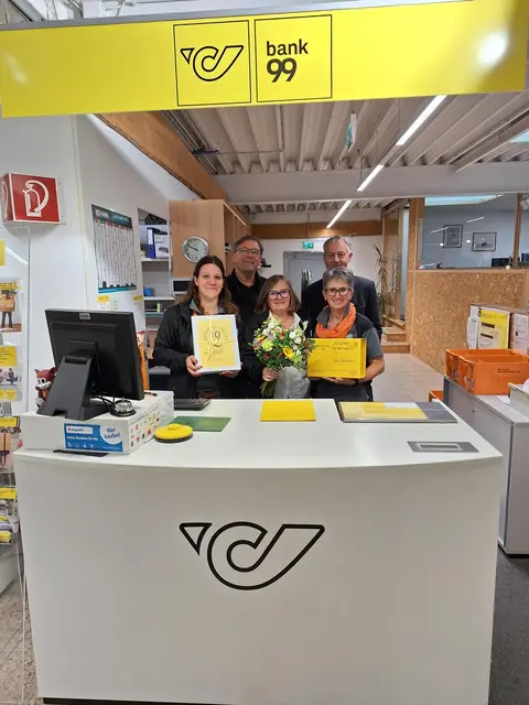 Zehn Jahre Postpartner in Purgstall an der Erlauf | Foto: Österreichische Post