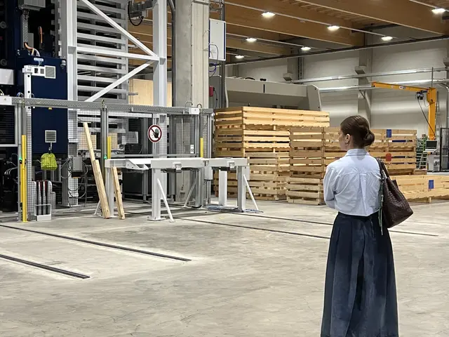 Die Besucher bekamen eine Führung durch das neue "Werk 2". | Foto: JW Ried