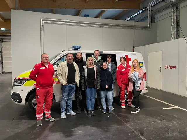 Die Mitarbeiter der Fleischerei Hofmann frischten ihre Erste Hilfe Kenntnisse auf. | Foto: Rotes Kreuz