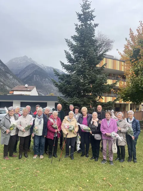 Die Jubilare bei der Feier des Seniorenbundes Landeck. | Foto: Seniorenbund Landeck