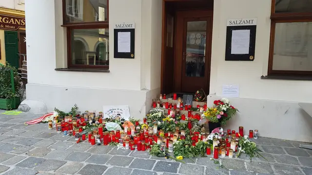 Szenen am Morgen nach dem Terroranschlag in Wien. | Foto: Oliver Plischek