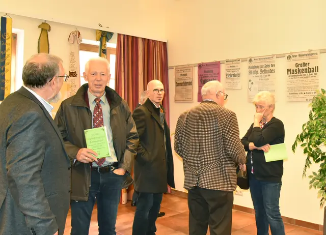 Eine Zeitreise durch die Vereinsgeschichte begeisterte die Besucher.