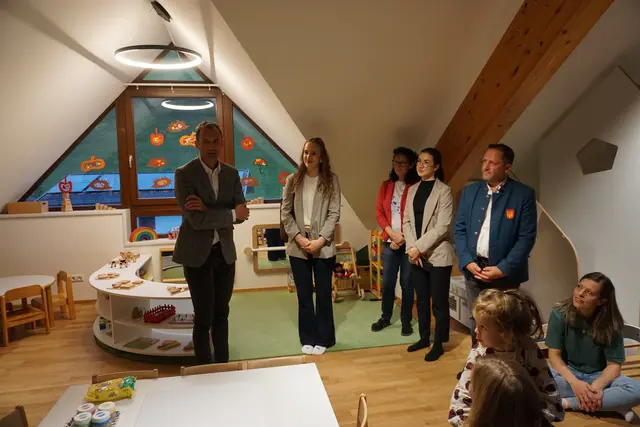 Feierliche Eröffnung der Kinderkrippe in Obernberg 